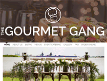 Tablet Screenshot of gourmetgang.com